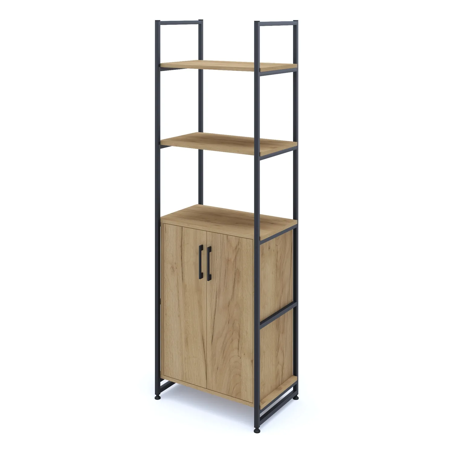Стелаж з тумбою лофт 61×40×190