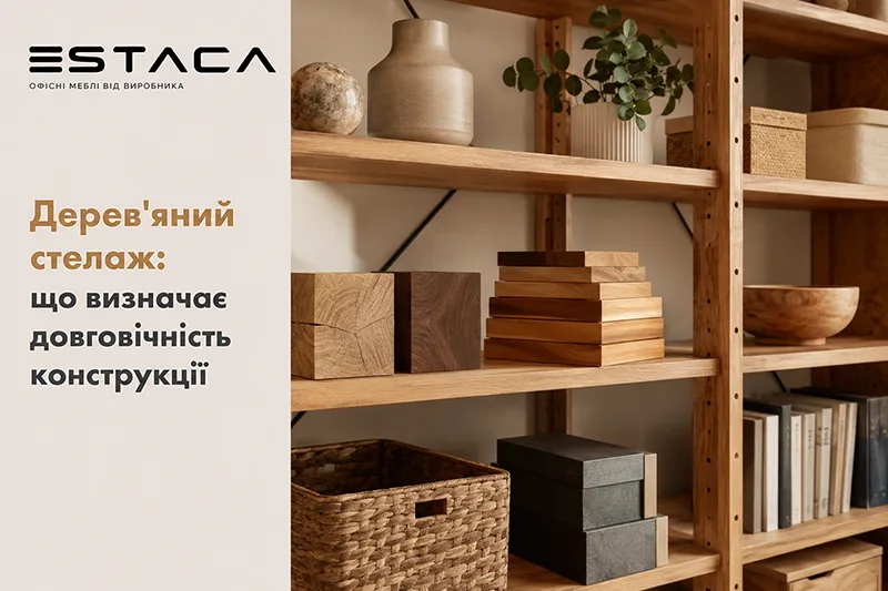 Дерев'яний стелаж: що визначає довговічність конструкції