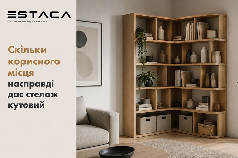 Скільки корисного місця насправді дає стелаж кутовий
